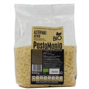 ΒΙΟΛΟΓΙΚΟ ΑΣΤΕΡΑΚΙ ΛΕΥΚΟ "PASTAMANIA"- 500gr