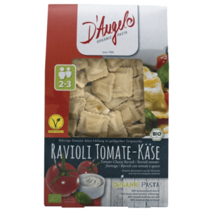 ΒΙΟΛΟΓΙΚΑ ΡΑΒΙΟΛΙΑ ΜΕ ΤΟΜΑΤΑ & ΤΥΡΙ "D'ANGELO"- 250gr