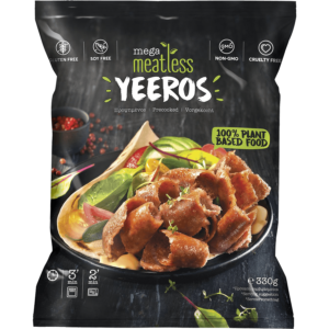 ΚΑΤΕΨΥΓΜΕΝΟΣ ΓΥΡΟΣ "MEGA MEATLESS YEEROS"- 330gr