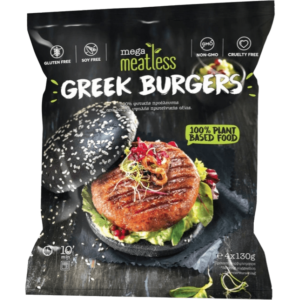 ΚΑΤΕΨΥΓΜΕΝΟ GREEK BURGER "MEGA MEATLESS YEEROS"- 520gr