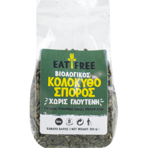ΒΙΟΛΟΓΙΚΟΣ ΚΟΛΟΚΥΘΟΣΠΟΡΟΣ Χ/ΓΛ "EAT FREE"- 250gr
