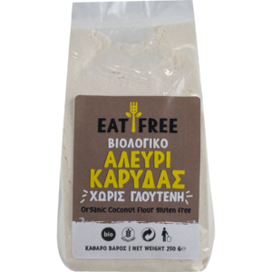 ΒΙΟΛΟΓΙΚΟ EAT FREE ΑΛΕΥΡΙ ΚΑΡΥΔΑΣ "ΒΙΟΑΓΡΟΣ"- 250gr