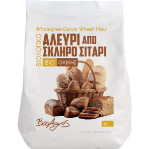 ΒΙΟΛΟΓΙΚΟ ΑΛΕΥΡΙ ΟΛΙΚΗΣ ΑΠΟ ΣΚΛΗΡΟ ΣΙΤΑΡΙ "ΒΙΟΑΓΡΟΣ"- 1Kg