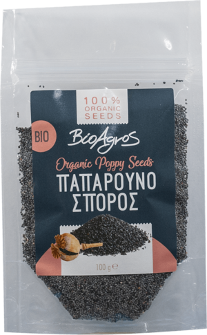 ΒΙΟΛΟΓΙΚΟΣ ΠΑΠΑΡΟΥΝΟΣΠΟΡΟΣ "ΒΙΟΑΓΡΟΣ"- 100gr