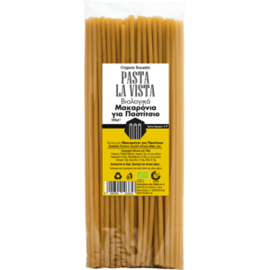 ΒΙΟΛΟΓΙΚΑ ΜΑΚΑΡΟΝΙΑ ΓΙΑ ΠΑΣΤΙΤΣΙΟ "PASTA LA VISTA"- 500gr