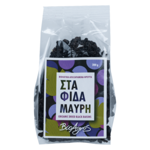 ΣΤΑΦΙΔΑ ΜΑΥΡΗ ΚΟΡΙΝΘΙΑΚΗ "ΒΙΟΑΓΡΟΣ"- 200gr
