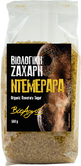 ΒΙΟΛΟΓΙΚΗ ΖΑΧΑΡΗ ΝΤΕΜΕΡΑΡΑ "ΒΙΟΑΓΡΟΣ"- 500gr