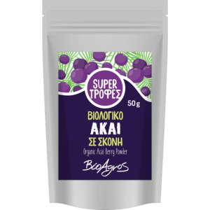 ΒΙΟΛΟΓΙΚΕΣ ΥΠΕΡ/ΦΕΣ ACAI ΣΚΟΝΗ "ΒΙΟΑΓΡΟΣ"- 50gr