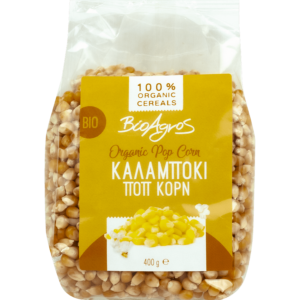 ΒΙΟΛΟΓΙΚΟ ΚΑΛΑΜΠΟΚΙ ΠΟΠ ΚΟΡΝ "ΒΙΟΑΓΡΟΣ"- 400gr