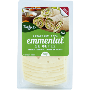 ΒΙΟΛΟΓΙΚΟ ΤΥΡΙ EMMENTAL ΦΕΤΕΣ "ΒΙΟΑΓΡΟΣ"- 150gr