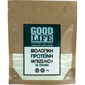 ΒΙΟΛΟΓΙΚΟ ΠΡΩΤΕΙΝΗ ΜΠΙΖΕΛΙΟΥ ΣΚΟΝΗ "GOOD LIFE"- 100gr