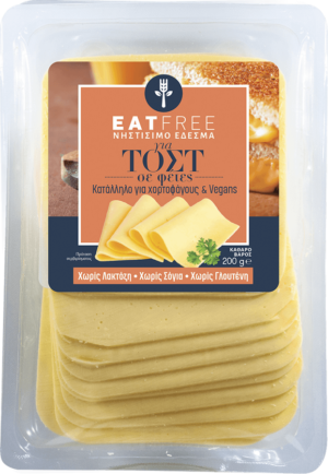 EAT FREE ΦΥΤΙΚΟ ΕΔΕΣΜΑ ΜΑΛΑΚΟ ΓΙΑ ΤΟΣΤ ΦΕΤΕΣ "ΒΙΟΑΓΡΟΣ"- 200gr
