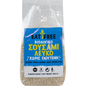 ΒΙΟΛΟΓΙΚΟ EAT FREE ΣΟΥΣΑΜΙ ΛΕΥΚΟ "ΒΙΟΑΓΡΟΣ"- 200gr