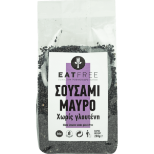 ΒΙΟΛΟΓΙΚΟ EAT FREE ΣΟΥΣΑΜΙ ΜΑΥΡΟ "ΒΙΟΑΓΡΟΣ"- 200gr