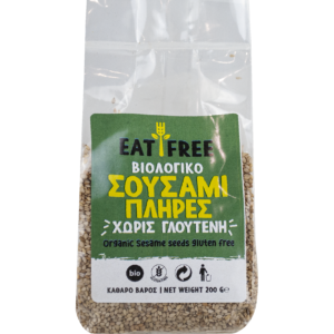 ΒΙΟΛΟΓΙΚΟ ΣΟΥΣΑΜΙ ΠΛΗΡΕΣ Χ/ΓΛ "EAT FREE"- 200gr