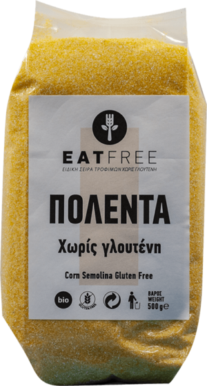 ΒΙΟΛΟΓΙΚΟ EAT FREE ΠΟΛΕΝΤΑ "ΒΙΟΑΓΡΟΣ"- 500gr