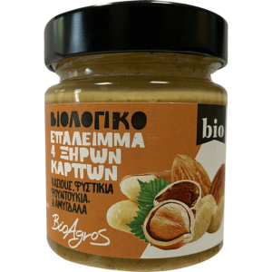 ΒΙΟΛΟΓΙΚΟ ΕΠΑΛΕΙΜΜΑ 4 ΞΗΡΩΝ ΚΑΡΠΩΝ "ΒΙΟΑΓΡΟΣ"- 180gr