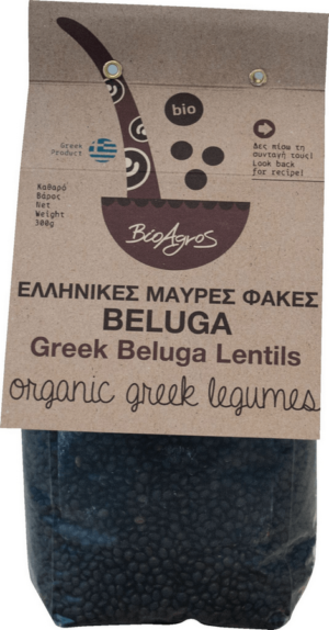 ΒΙΟΛΟΓΙΚΕΣ ΦΑΚΕΣ ΜΑΥΡΕΣ BELUGA ΕΛΛ "ΒΙΟΑΓΡΟΣ"- 300gr