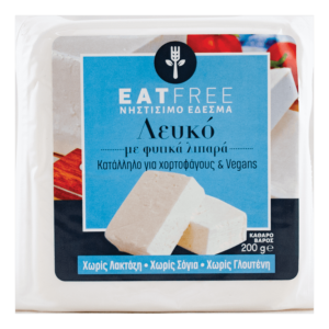 EAT FREE ΦΥΤΙΚΟ ΕΔΕΣΜΑ ΛΕΥΚΟ BLOCK "ΒΙΟΑΓΡΟΣ"- 200gr