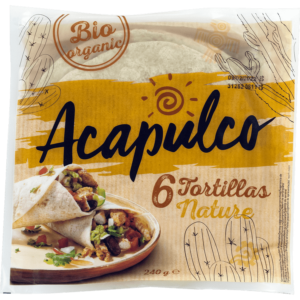 ΒΙΟΛΟΓΙΚΕΣ ΠΙΤΕΣ ΤΟΡΤΙΓΙΑΣ "ACAPULCO"- 240gr