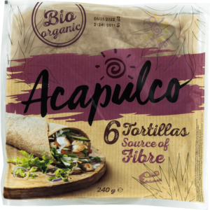 ΒΙΟΛΟΓΙΚΕΣ ΠΙΤΕΣ ΤΟΡΤΙΓΙΑΣ ΟΛΙΚΗΣ "ACAPULCO"- 240gr