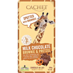 ΣΟΚΟΛΑΤΑ ΓΑΛΑΚΤΟΣ ΜΕ BROWNIES ΚΑΙ PRETZEL "ΒΙΟΑΓΡΟΣ"- 180gr