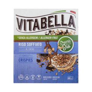 ΒΙΟΛΟΓΙΚΟΙ ΚΟΚΚΟΙ ΡΥΖΙΟΥ ΜΕ ΚΑΚΑΟ Χ/ΓΛ "VITABELLA"- 300gr
