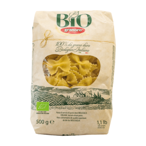 ΒΙΟΛΟΓΙΚΑ ΜΑΚΑΡΟΝΙΑ FARFALLE 79B "GRANORO BIO"- 500gr
