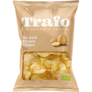 ΒΙΟΛΟΓΙΚΑ ΤΣΙΠΣ ΠΑΤΑΤΑΣ ΧΩΡΙΣ ΑΛΑΤΙ "TRAFO"- 125gr