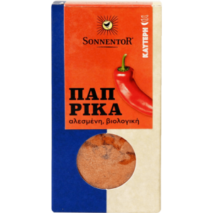 ΒΙΟΛΟΓΙΚΗ ΠΑΠΡΙΚΑ ΚΑΠΝΙΣΤΗ "SONNENTOR"- 50gr