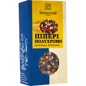 ΒΙΟΛΟΓΙΚΟ ΠΙΠΕΡΙ ΠΟΛΥΧΡΩΜΟ "SONNENTOR"- 50gr