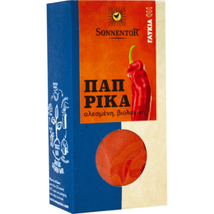 ΒΙΟΛΟΓΙΚΗ ΠΑΠΡΙΚΑ ΓΛΥΚΙΑ "SONNENTOR"- 50gr