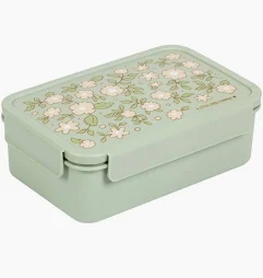 BENTO LUNCH BOX:BLOSSOMS SAGE "LITTLE LOVELY COMPANY"