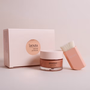 GLOWCLOUD TANNING PINK SET "LAOUTA"- 50ml