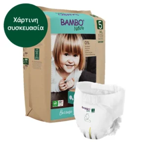 ΠΑΝΕΣ ΒΡΑΚΑΚΙ  ΧL No.5 "BAMBO NATURE" 12- 18kg (19ΤΕΜ)