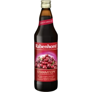 ΒΙΟΛΟΓΙΚΟΣ ΧΥΜΟΣ ΚΡΑΝΜΠΕΡΡΥ "RABENHORST"- 750ml