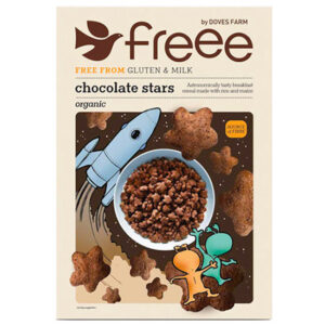 ΒΙΟΛΟΓΙΚΑ ΔΗΜΗΤΡΙΑΚΑ STARS ΣΟΚΟΛΑΤΕΝΙΑ "FREEE"- 300gr