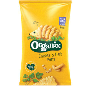 ΒΙΟΛΟΓΙΚΟ ΣΝΑΚ CHEESE PUFFS Χ/ΓΛ "ORGANIX"- 4Χ15gr