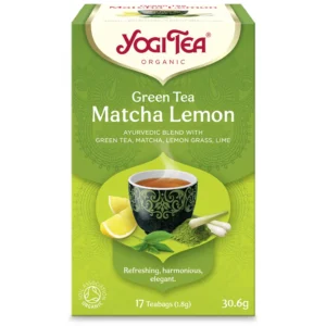ΒΙΟΛΟΓΙΚΟ TEA GREEN MATCHA LEMON "YOGI"- 30,6gr