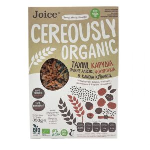 ΒΙΟΛΟΓΙΚΑ ΔΗΜΗΤΡΙΑΚΑ ΜΕ ΤΑΧΙΝΙ "JOICE"- 350gr