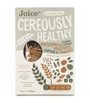 ΒΙΟΛΟΓΙΚΑ ΔΗΜΗΤΡΙΑΚΑ ΜΕ ΦΑΓΟΠΥΡΟ "JOICE"- 350gr