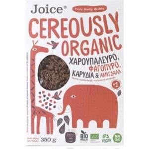 ΒΙΟΛΟΓΙΚΑ ΔΗΜΗΤΡΙΑΚΑ ΜΕ ΧΑΡΟΥΠΙ "JOICE"- 350gr
