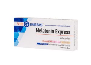 MELATONIN EXPRESS "VIOGENESIS"- 30 DOYBLE LOZENGES