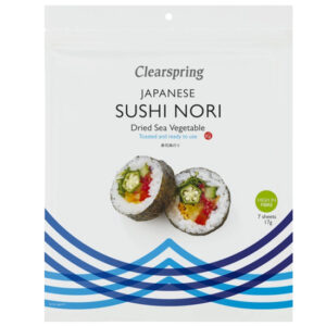 ΑΠΟΞΗΡΑΜΕΝΑ/ ΨΗΜΕΝΑ ΧΟΡΤΑ ΘΑΛΑΣΣΗΣ SUSHI NORI "CLEARSPRING"- 17gr