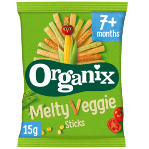 ΒΙΟΛΟΓΙΚΟ ΣΝΑΚ MELTY VEGGIE Χ/ΓΛ "ORGANIX"- 15gr