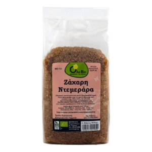ΒΙΟΛΟΓΙΚΗ ΖΑΧΑΡΗ ΝΤΕΜΕΡΑΡΑ "ΌΛΑ ΒΙΟ"- 500gr