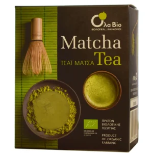 ΒΙΟΛΟΓΙΚΟ ΤΣΑΙ MATCHA ΙΑΠΩΝΙΑΣ "ΌΛΑ ΒΙΟ"- 100gr