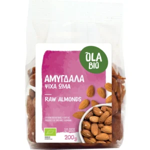ΒΙΟΛΟΓΙΚΑ ΑΜΥΓΔΑΛΑ ΕΛΛΗΝΙΚΑ "ΌΛΑ ΒΙΟ"- 200gr