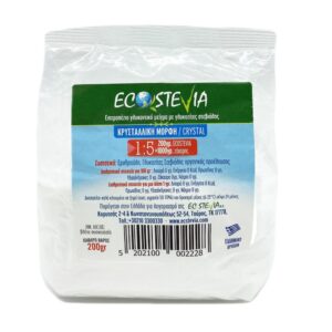 ΣΤΕΒΙΑ ΚΡΥΣΤΑΛΛΙΚΗ "ECOSTEVIA"- 200gr