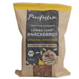ΒΙΟΛΟΓΙΚΑ ΚΡΑΚΕΡΣ ΗΛΙΟΣΠΟΡΟΥ Χ/ΓΛ LOWERCARB "PANIFACTUM"- 200gr